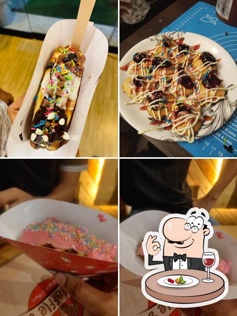 Food at THE WAFFLE STOP