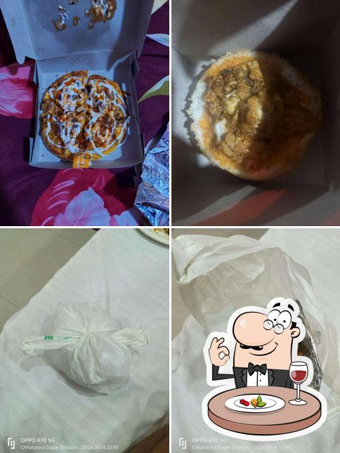Food at The chicken's hub
