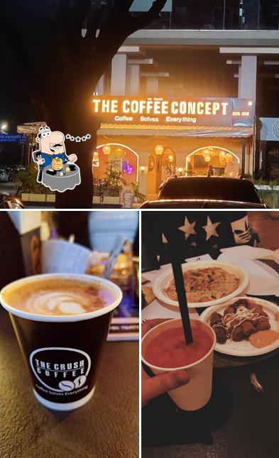 The coffee concept is distinguished by food and exterior