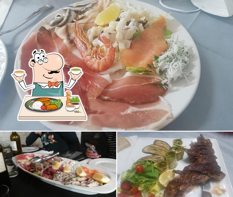 Cibo al Ristorante ''Lo Scoglio''