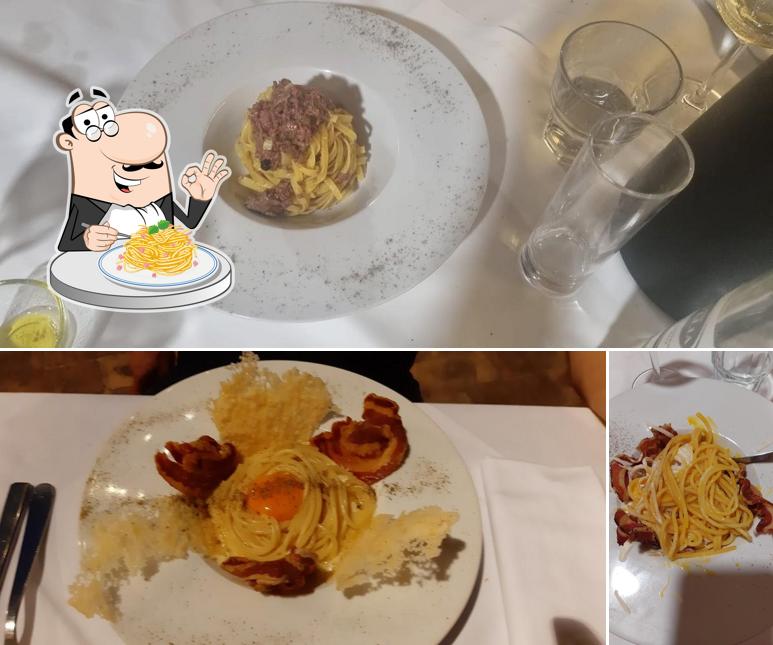 Spaghetti alla carbonara al taverna san nicolò