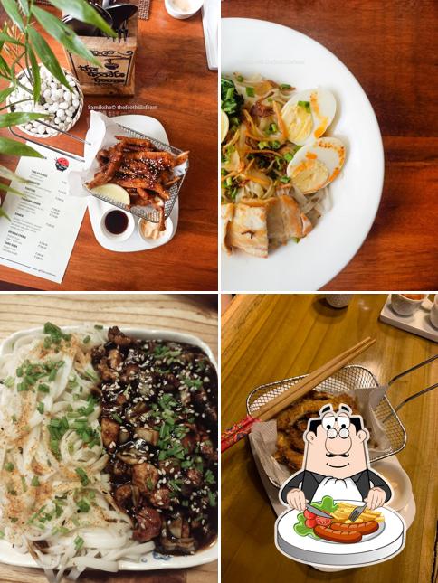 Food at The Noodle House