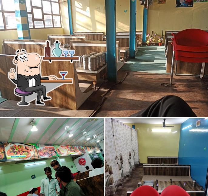 The interior of BBQ Restaurant Malegaon