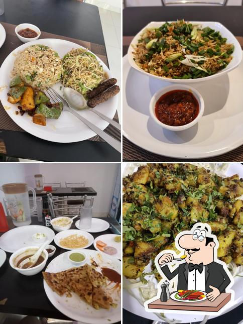 Food at Basanti's Himalayan Restaurant