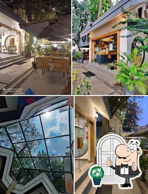 You can get some fresh air at the outside area of Blue Tokai Coffee Roasters Koramangala