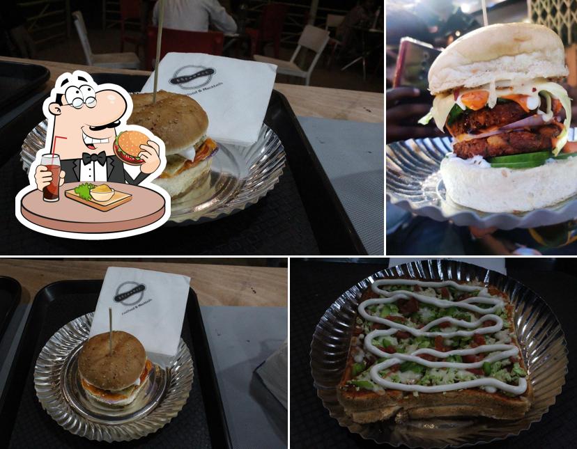 Try out a burger at Breadoze FastFood & Mocktails