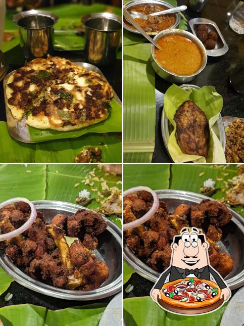 Pick pizza at Kumar Mess