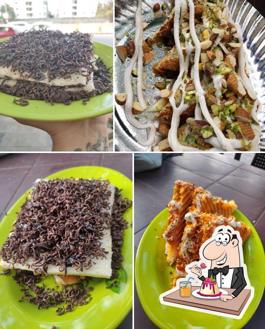 Order one of the sweet dishes