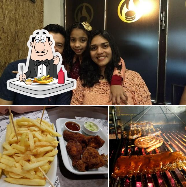 Experimente fritas no Braseiro Burger House