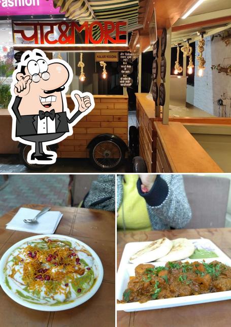 The interior of Chaat & More