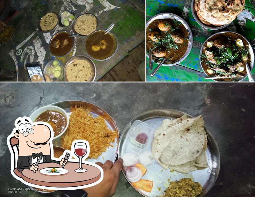 Food at New Mama Dhaba Phaphamau Allahabad Gaddopur