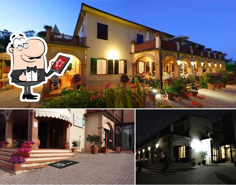 Gli esterni di Antica Trattoria Leonetto