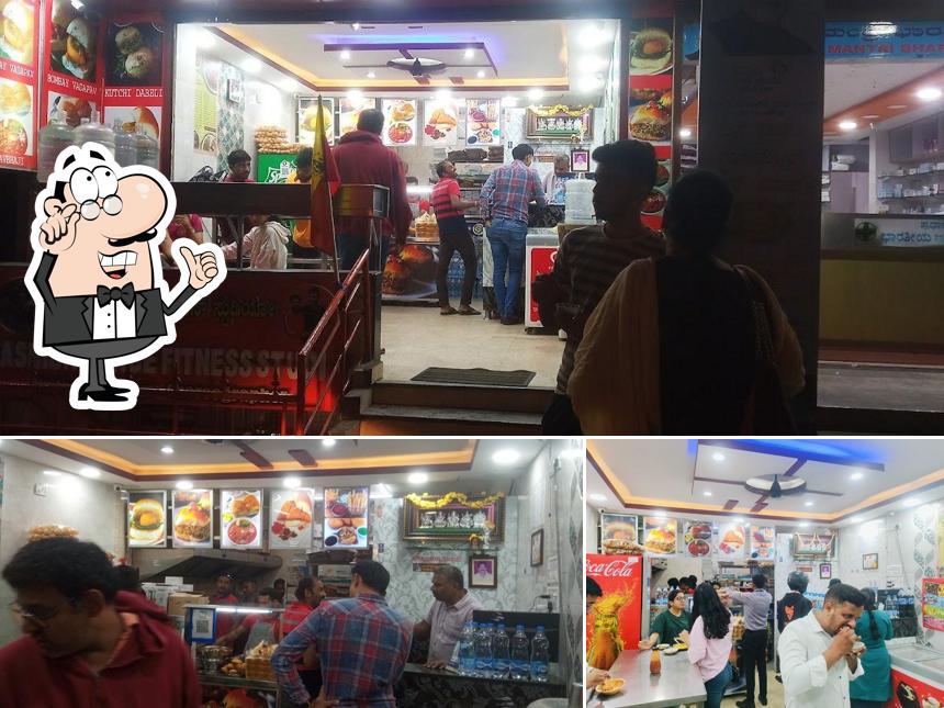 Check out how Sri Ganesh Bombay Vada Pav Corner looks inside