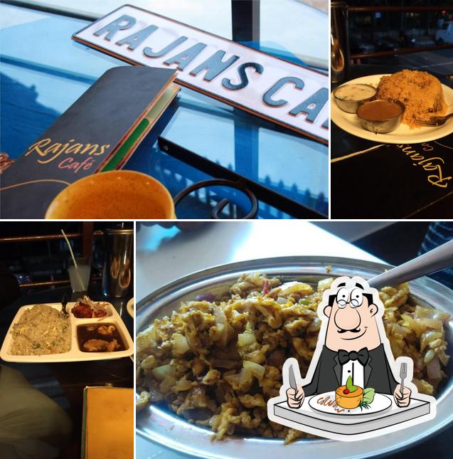 Food at Rajans Cafe