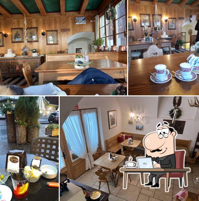 Gli interni di Bar Dolomiti