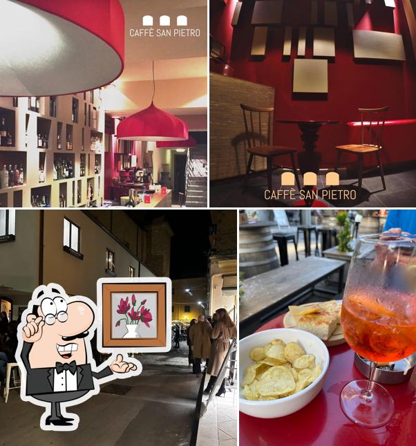 Gli interni di Caffè San Pietro