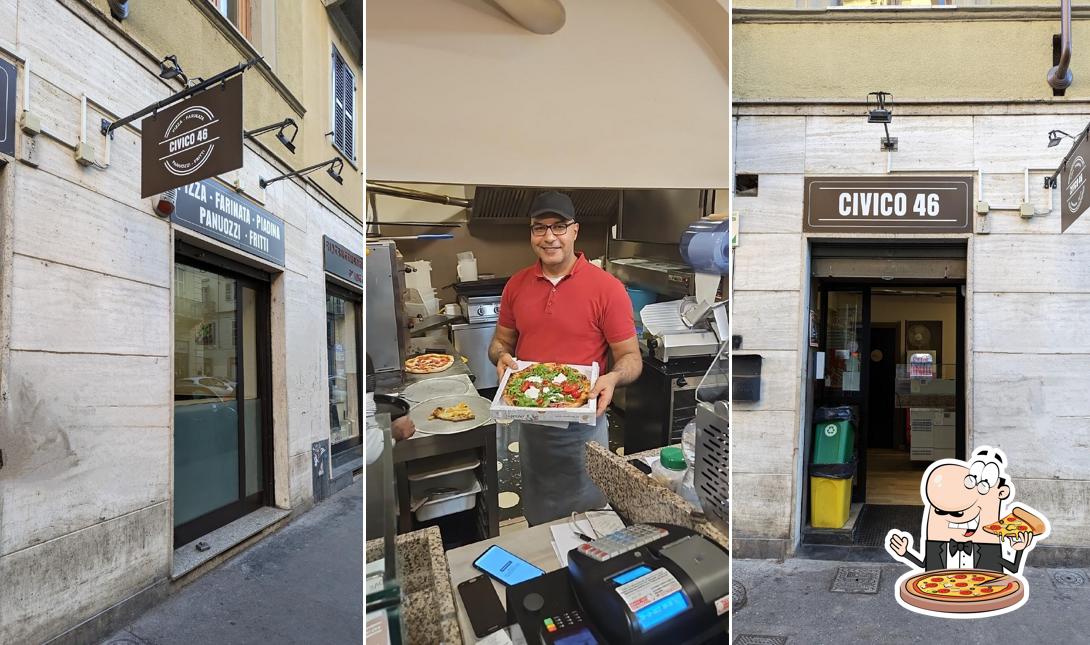 Scegli tra le svariate varianti di pizza