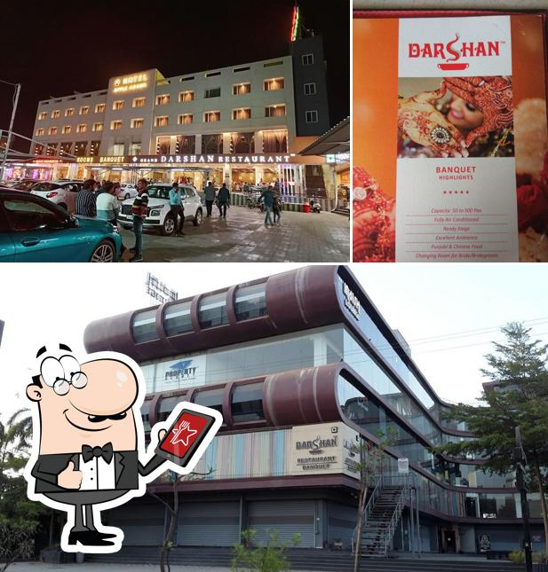 Check out how Darshan Restaurant and Banquet looks outside