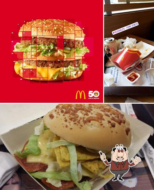Cibo al McDonald's Fiume Veneto
