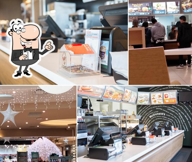 Dai un'occhiata agli interni di McDonald's Forlì Mall