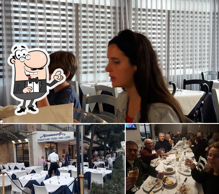 Gli interni di Ristorante Pizzeria Altamarea