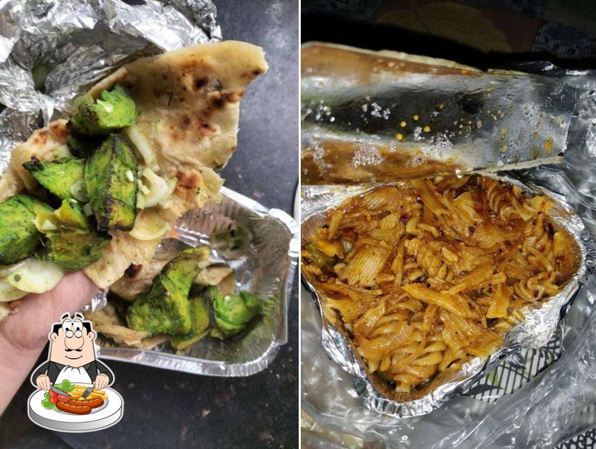 Food at Big Daddy Momos Cafe