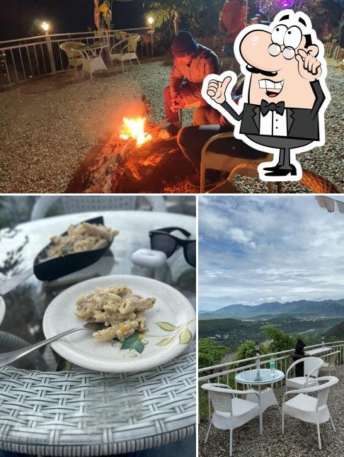 Check out how Blissview Retreat - Cafe & Camping (Dwara) looks inside