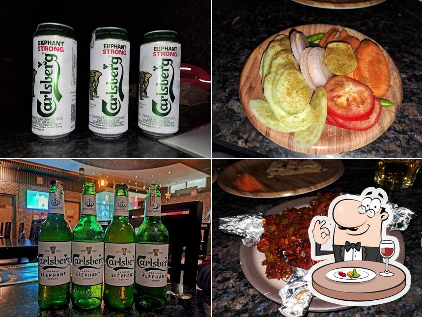 Food at Bravery Bar
