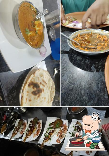 Chicken curry at Hotel Sai Lunch Home