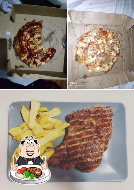 Steak at One More Pizza