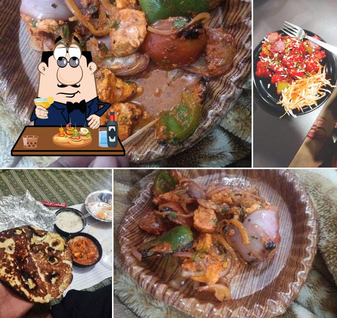 Bruschetta at new punjabi dhaba