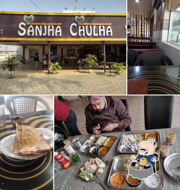 Food at Sanjha Chulha Dhaba