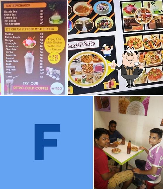 Enjoy a drink at Friendsbakerycafe