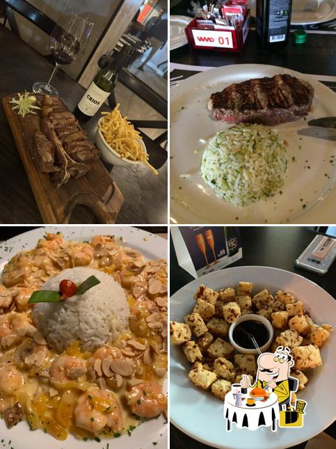 Comida em Restaurante Vamo