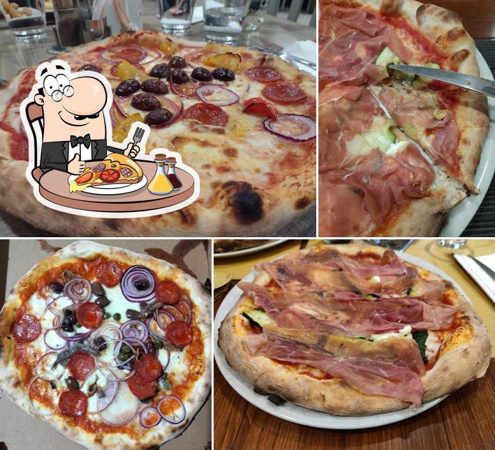 A Al Vento Pizzeria Ristorante, puoi assaggiare una bella pizza