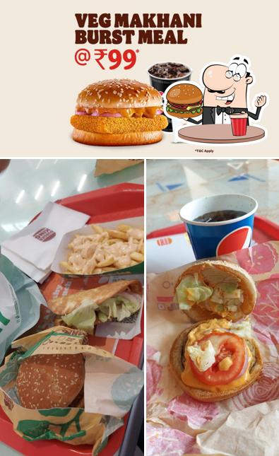 Hamburger at Burger King