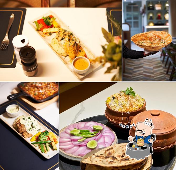 Meals at Gulmohar Dhaba