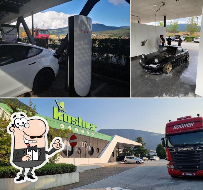 Gli esterni costituiscono una caratteristica importante di Stazione di servizio Kostner Varna