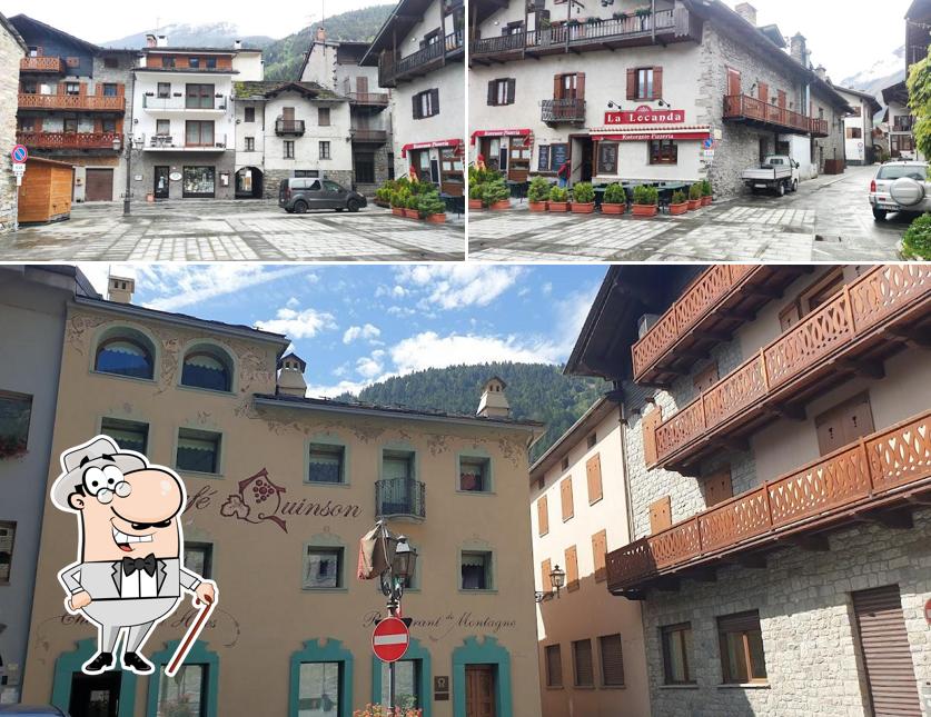 Gli esterni costituiscono una caratteristica importante di La Locanda