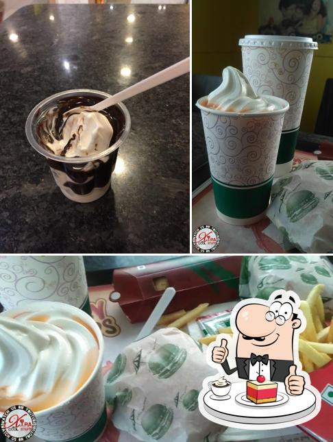 McDonald's offers a number of desserts McDonald's offers a number of desserts