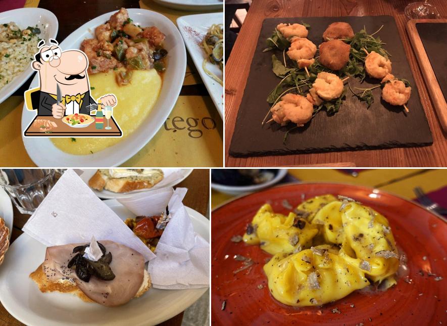 Platti al Osteria Al Portego