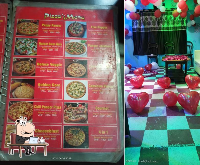 The interior of Pizza Party And Restaurant