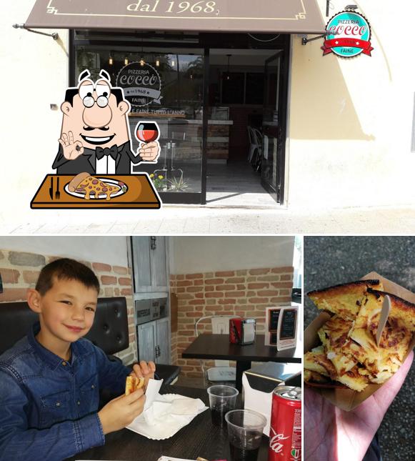Scegli una pizza a Pizzeria Cocco