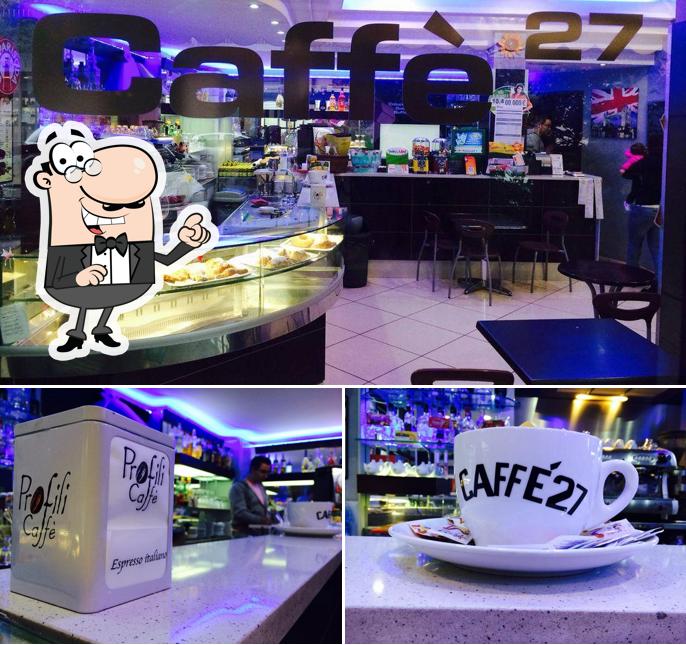 Gli interni di Caffè 27