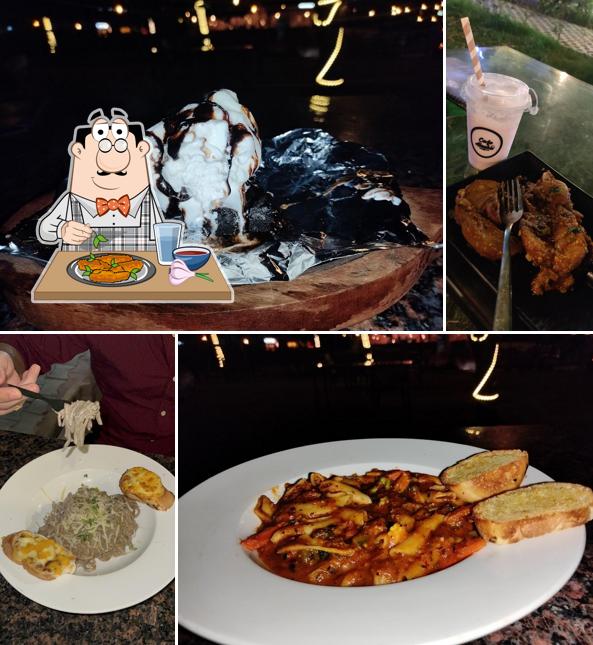 Chicken wings at Cafe Alaska