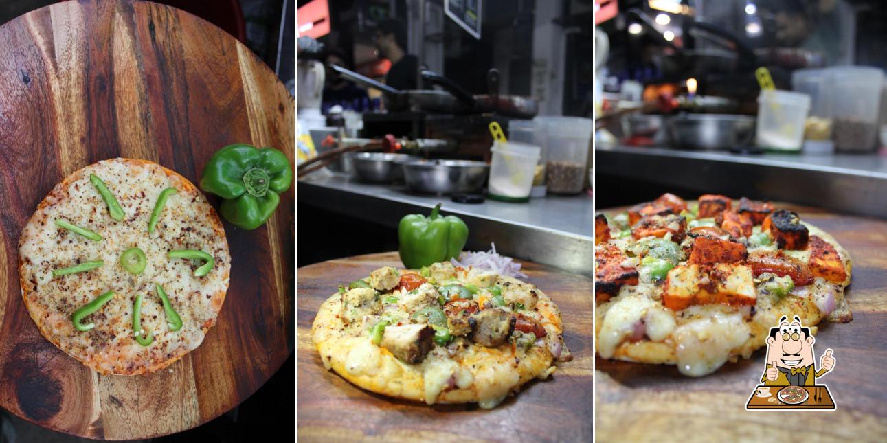 Pick pizza at Cheezzaz