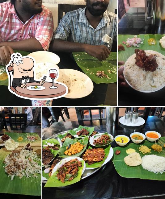 Food at Lunch box Biriyani kada