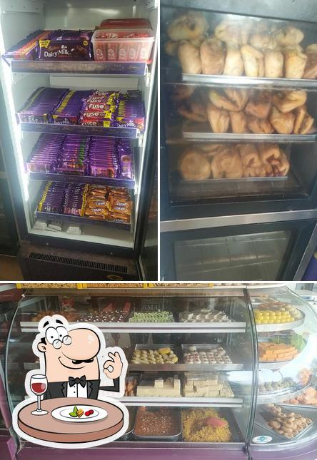 Food at New Jothi Bakery & Sweets