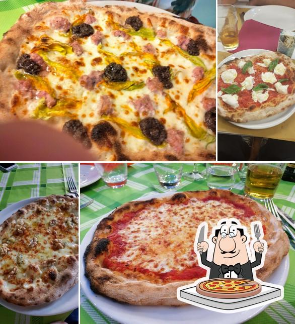 Prova tra le svariate varianti di pizza