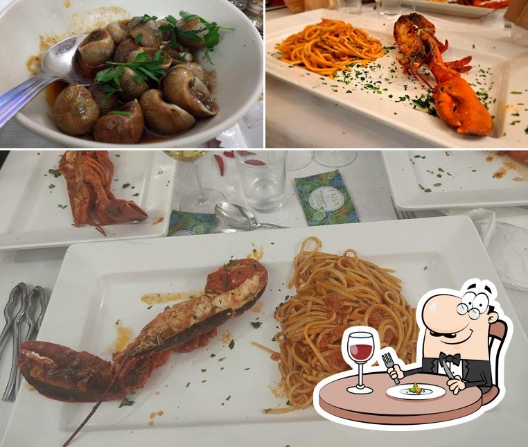 Cibo al Ristorante Il Cavaliere